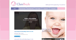 Desktop Screenshot of breastfeedingconsultant.ie